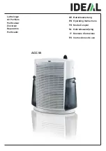 IDEAL ACC 55 Operating Instructions Manual preview