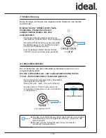 Preview for 19 page of IDEAL AP 40 Operating Instructions Manual