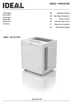 Preview for 1 page of IDEAL AP140 PRO Operating Instructions Manual