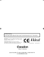 Preview for 40 page of IDEAL Concord CXC 116 Installation & Servicing Manual