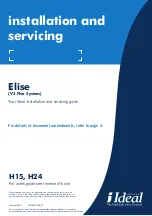 IDEAL Elise H24 Installation And Servicing preview