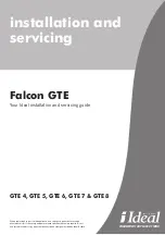 IDEAL Falcon GTE 4 Installation And Servicing Manual preview