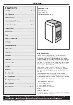 Preview for 3 page of IDEAL Falcon GTE 4 Installation And Servicing Manual