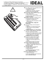 Preview for 21 page of IDEAL Shredcat 8260 CC Operating Instructions Manual