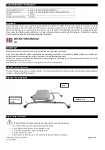 Preview for 4 page of identités BORA 812031 Instruction Manual