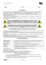 Preview for 3 page of Idex FAST & FLUID Galileo User Manual