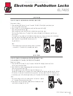 Preview for 17 page of IDN EL740S User Manual