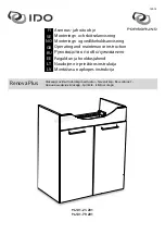 Preview for 1 page of iDo Porsgrund Renova Plus 94131-21-201 Assembly, Operating And Maintenance Instruction