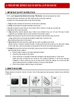 Preview for 2 page of IDTECK FINGER006SR Quick Installation Manual