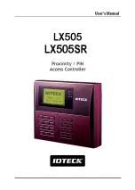 IDTECK IDTECK LX505SR User Manual preview