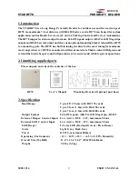 Preview for 3 page of IDTECK STAR RF70 User Manual