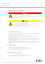 Preview for 25 page of IEF Werner Module 68 Operating Instructions Manual