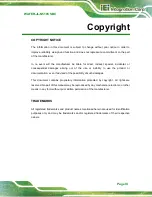 Preview for 3 page of IEI Technology 167320 User Manual