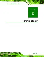 Preview for 112 page of IEI Technology AFL-057A-Z510 User Manual