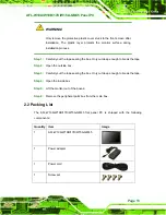 Preview for 24 page of IEI Technology AFL-17D User Manual