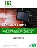 Preview for 1 page of IEI Technology AFOKAR-08A User Manual