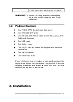 Preview for 8 page of IEI Technology PCISA-6770 Series User Manual