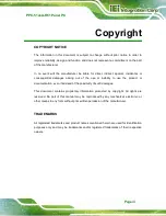 Preview for 3 page of IEI Technology PPC-51 A-H61 Series User Manual