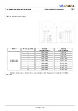 Preview for 40 page of IEMCA MASTER 880 MP-E Manual For Use And Maintenance