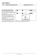 Preview for 47 page of IEMCA MASTER 880 MP-E Manual For Use And Maintenance