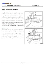 Preview for 54 page of IEMCA SIR52 MS52 P Manual For Use And Maintenance