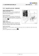 Preview for 55 page of IEMCA SIR52 MS52 P Manual For Use And Maintenance