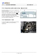 Preview for 112 page of IEMCA SIR52 MS52 P Manual For Use And Maintenance