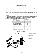 Preview for 6 page of IFB 17PM-MEC1 Owner'S Manual