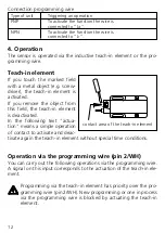 Preview for 12 page of IFM Electronic efector 150 Operating Instructions Manual