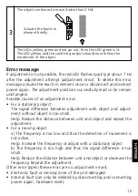 Preview for 15 page of IFM Electronic efector 150 Operating Instructions Manual