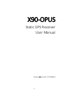 Preview for 2 page of iGage X90-OPUS User Manual