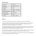 Preview for 8 page of iGear SmartFit iG-C6T Quick Start Manual