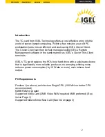 Preview for 3 page of Igel Igel TC 32 LX CF Installation Manual