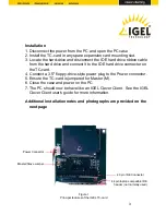 Preview for 4 page of Igel Igel TC 32 LX CF Installation Manual