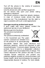 Preview for 36 page of Iget Blackview GBV7100 Quick Start Manual