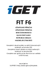 Iget FIT F6 Quick Start Manual preview