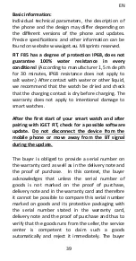 Preview for 39 page of Iget FIT F85 Quick Start Manual