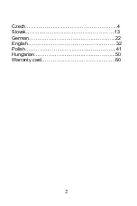 Preview for 2 page of Iget GBV9600 Pro Quick Start Manual