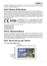 Preview for 23 page of Iget smart s100 Quick Manual