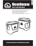 Preview for 3 page of Igloo Iceless 26 L (28 qt) Owner'S Operating Manual