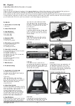 Preview for 3 page of IGM LAGUNA Revo 1836 Operating Instructions Manual