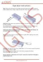 Preview for 4 page of Ignis LUNA Installation Instructions Manual