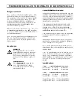 Preview for 3 page of IGS 218A Operation And Maintenance Manual