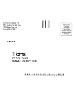 Preview for 30 page of iHome IA100 User Manual