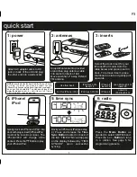 Preview for 3 page of iHome IA9 Start Manual