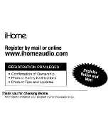 Preview for 24 page of iHome Studio Series User Manual