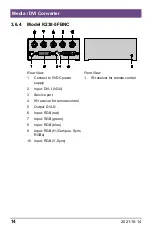 Preview for 14 page of Ihse Draco 238 Series User Manual