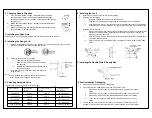 Preview for 2 page of IHT Cordynamic IDL707 Installation Instructions