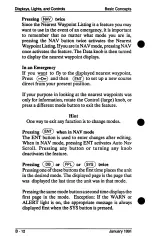 Preview for 23 page of II Morrow Inc. Apollo 800 Pilot'S Manual