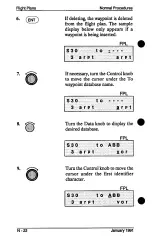 Preview for 96 page of II Morrow Inc. Apollo 800 Pilot'S Manual